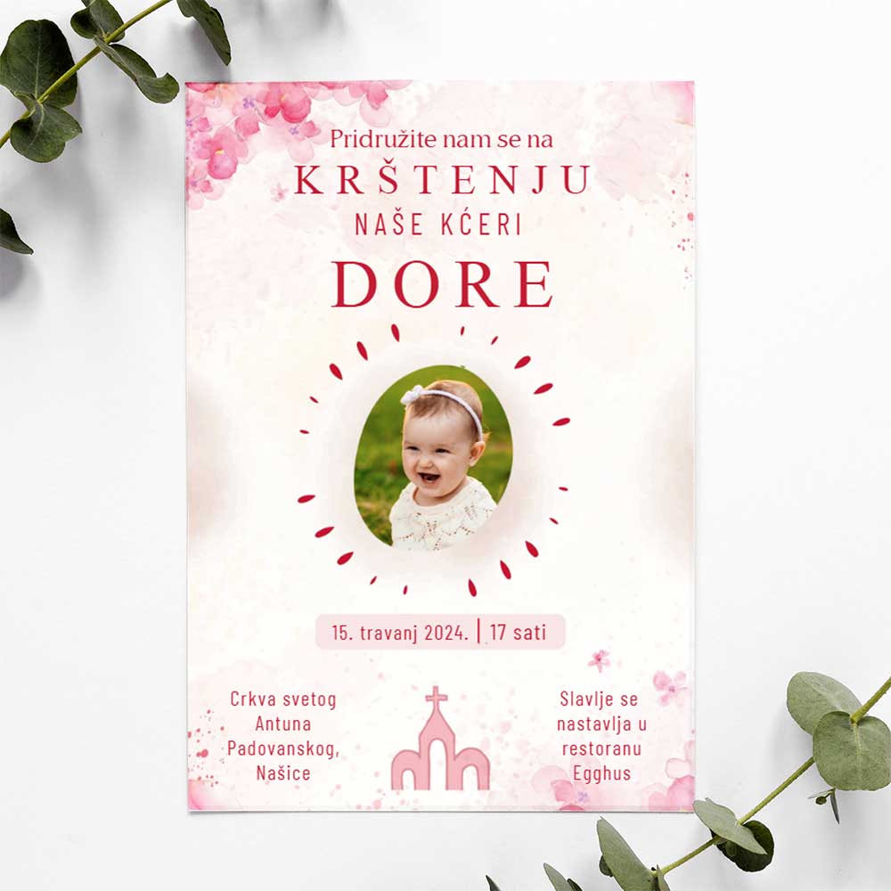 Pozivnica za Krštenje 5
