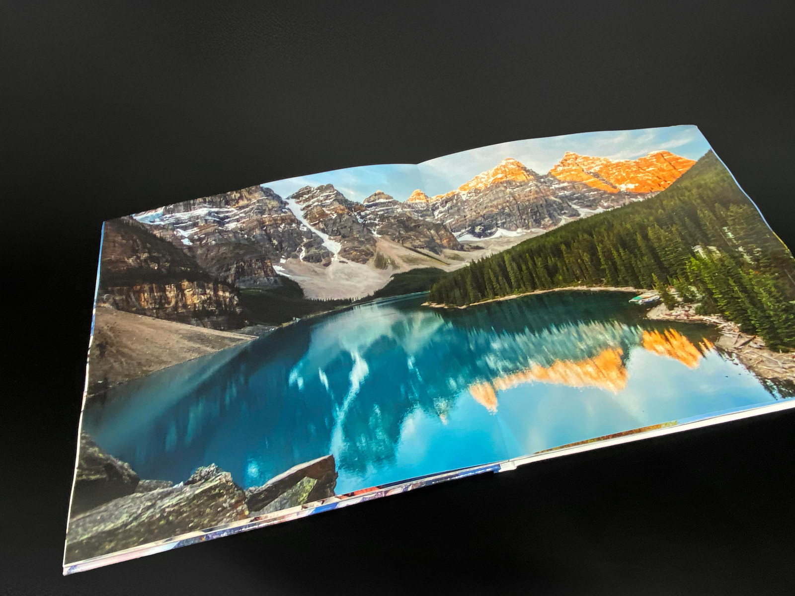 Hardcover Photo Books Open
