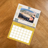 Photo calendar with fun design