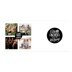 Šalica s fotografijama i posebnom porukom – uspomena na smijeh, ludosti i trenutke koji život čine ljepšim.