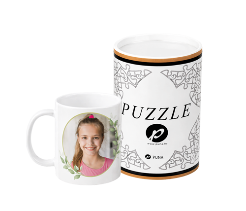 Puzzle A4 + šalica