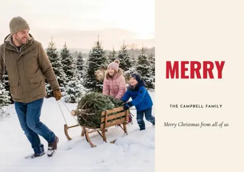 Big Merry holiday card