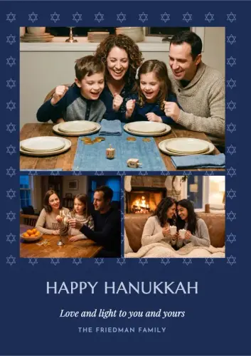 Love and Light holiday card