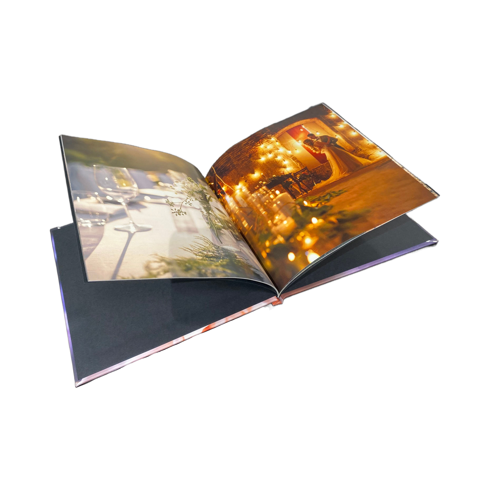 Hardcover Flushmount PhotoBook Open