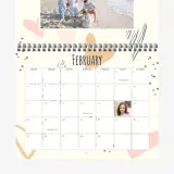 Seasonal wall calendar