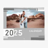 Custom wall calendar with photos