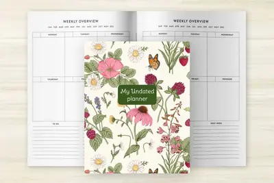 30% Off Undated Planner