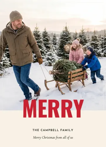Big Merry holiday card