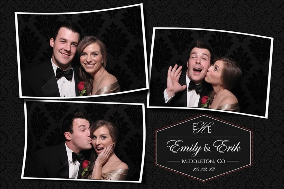 Custom designed photo strip