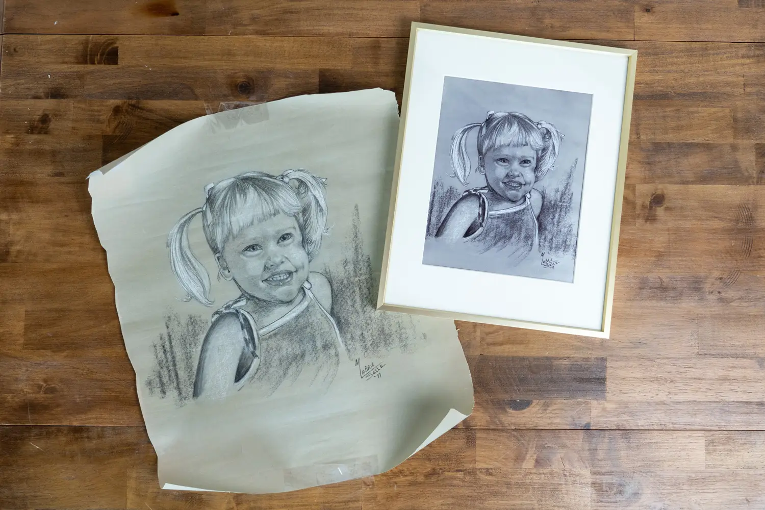 Example of digital photo enhancement services with Enhanced Match Prints from Harold's Photo
