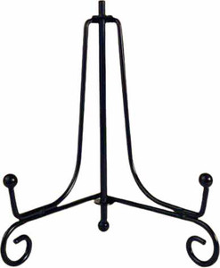 Beaux Arts style 10" iron easel.