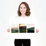 16x20 horizontal collage print diy wedding funeral family memories farm