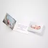 faire part de naissance personnalisé, format carte postal en véritable papier photo