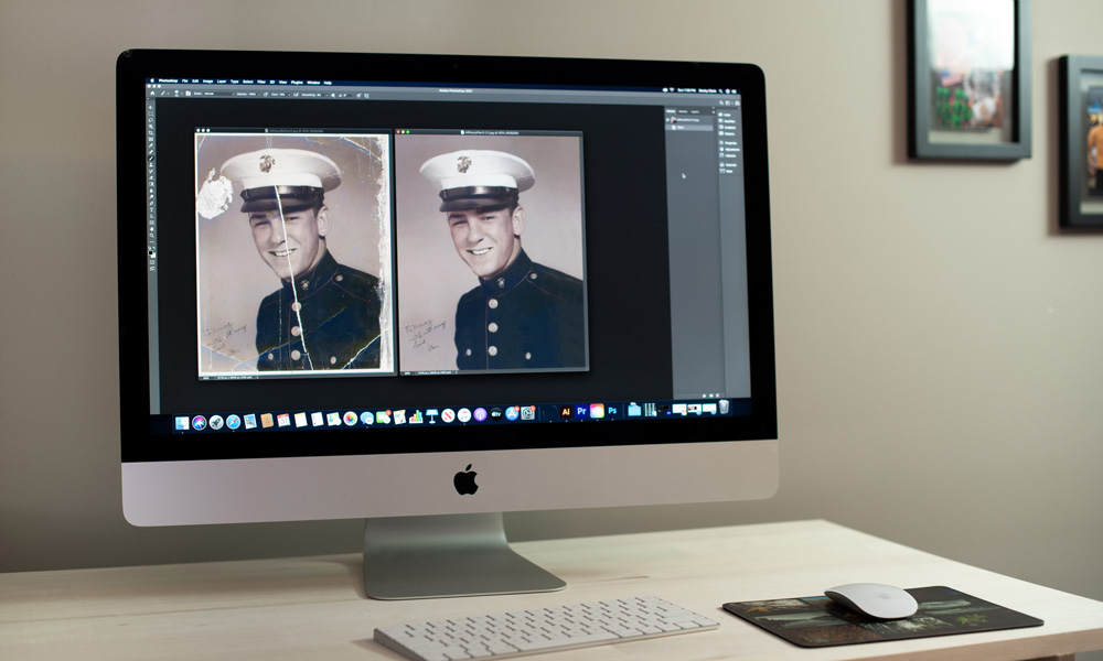 Photo restoration services