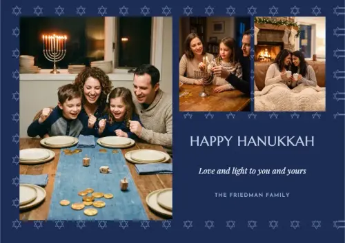 Love and Light holiday card