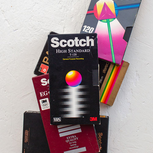 VHS tapes eligible for digitization
