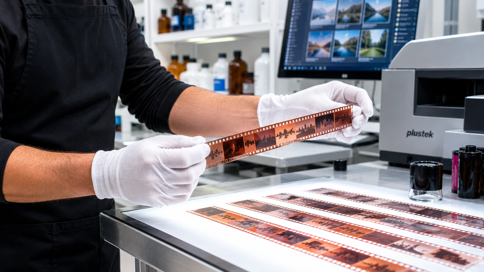 Professional film processing at The Print Refinery of Vernon Hills