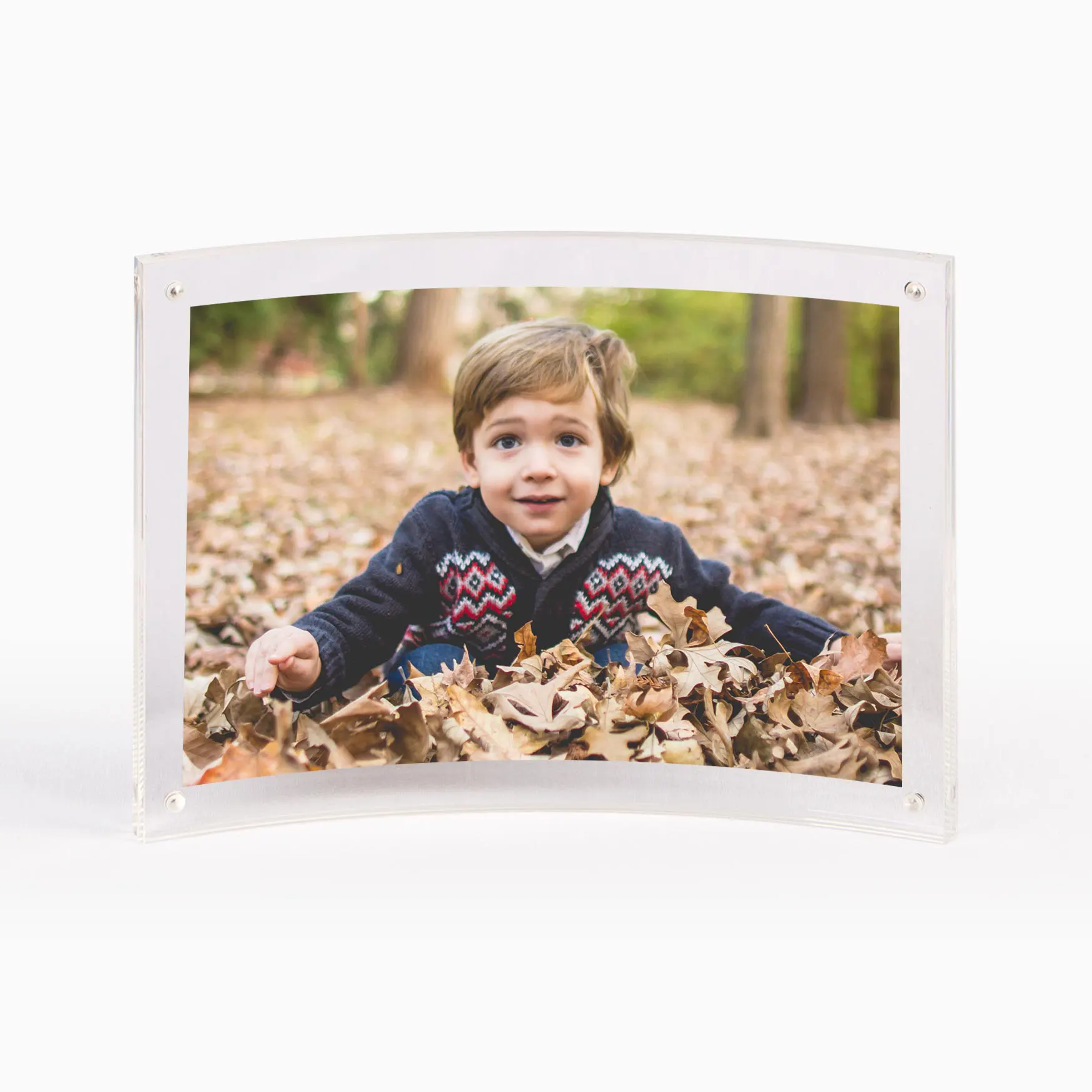 Photo frame for tabletop