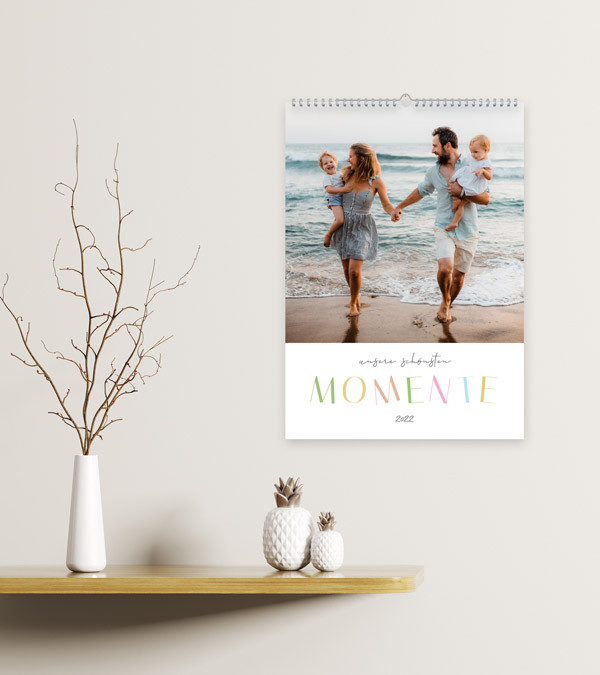 Fotokalender Colorful Moments im Format DIN A3
