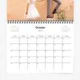 Classic photo calendar