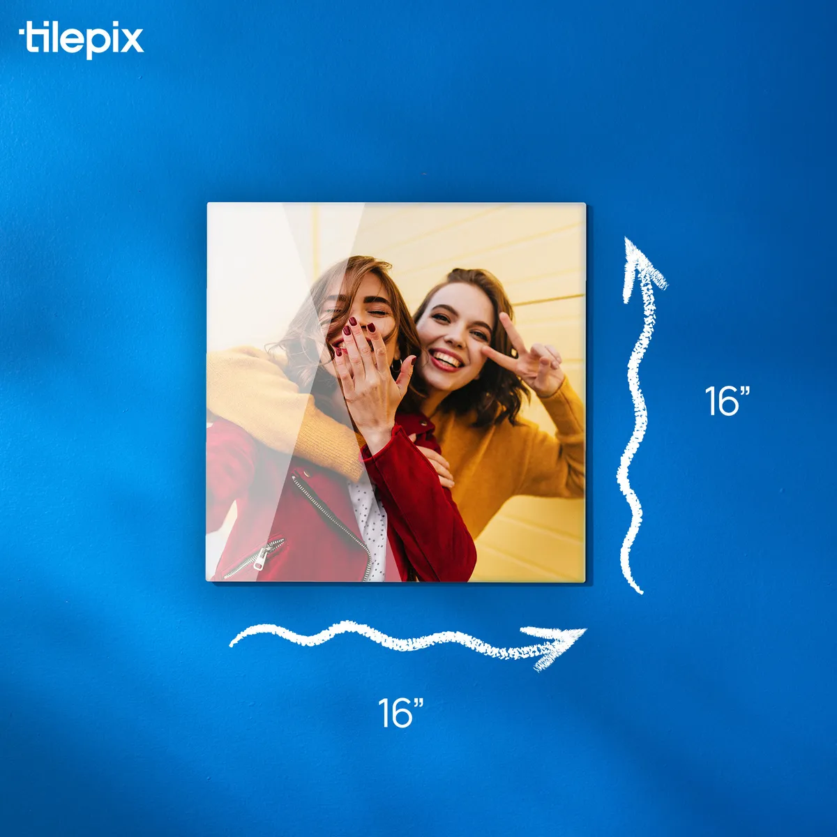 TilePix Glass 16 x 16 in