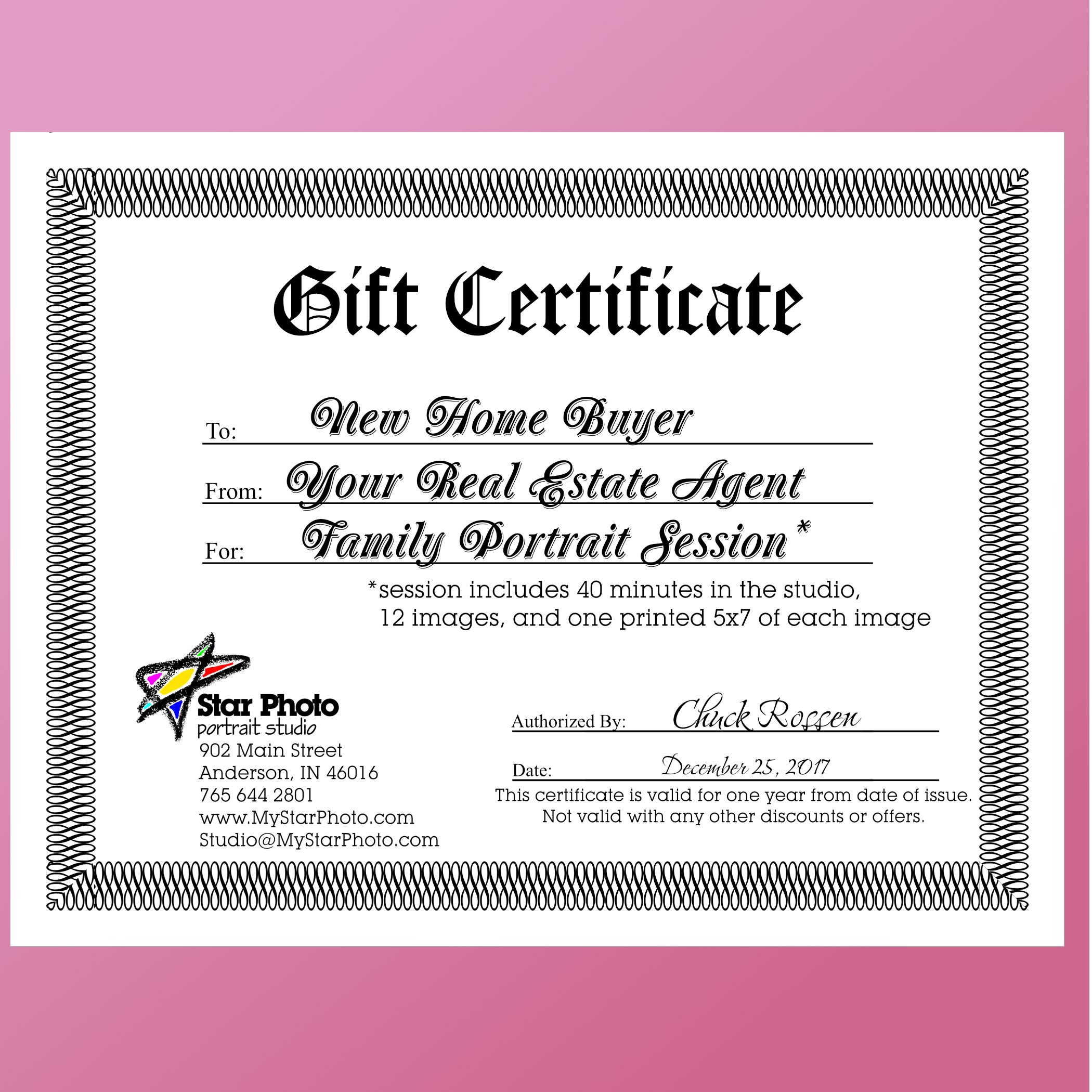 Gift Certificates
