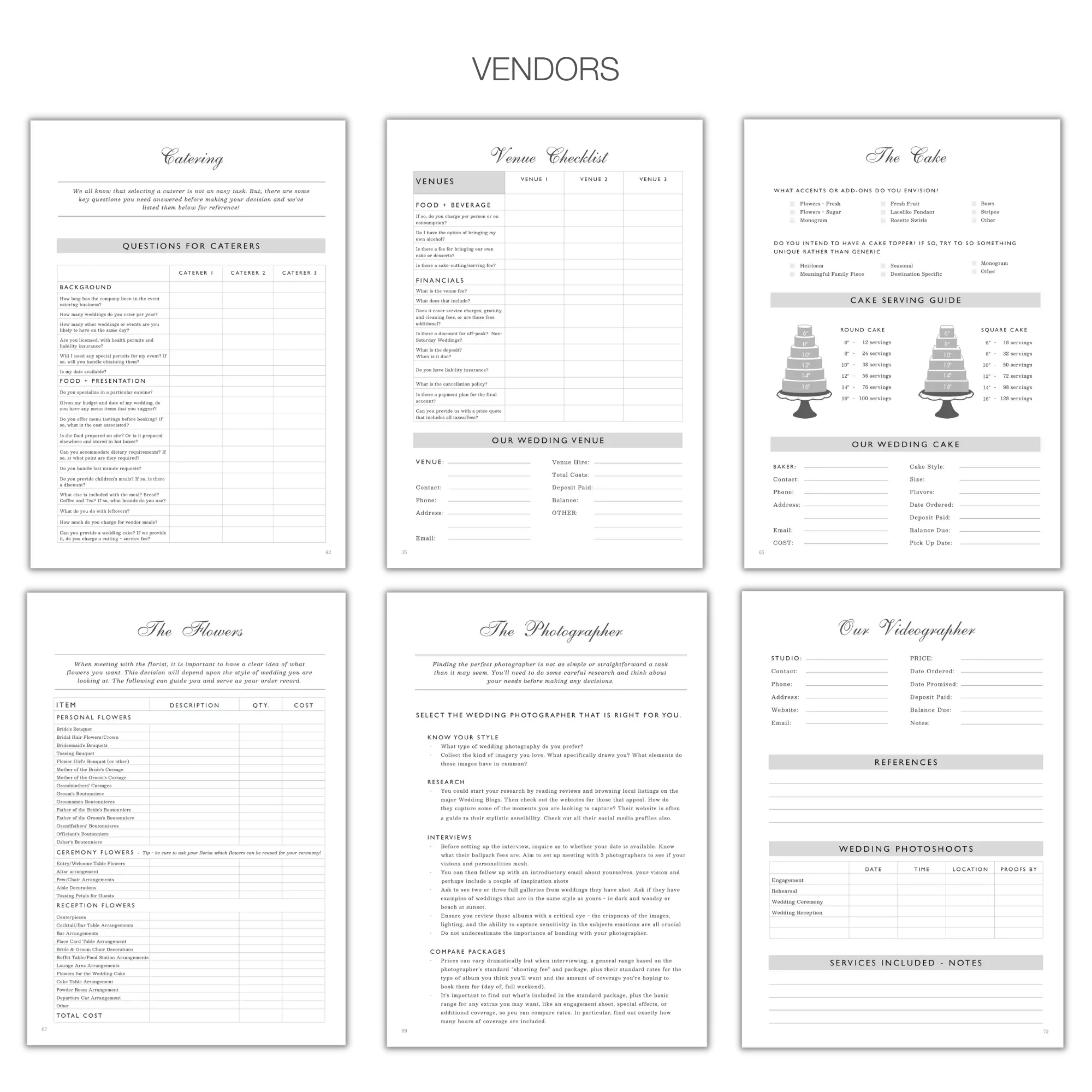 Two page montly