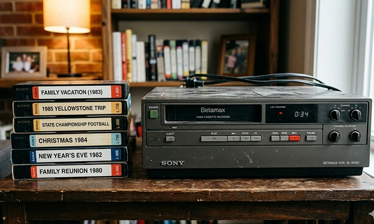 VHS, Mini-DV, Betamax, and Hi8 tapes are delivered on USB or DVD at Mark's Photo and Video Grand Rapids MI
