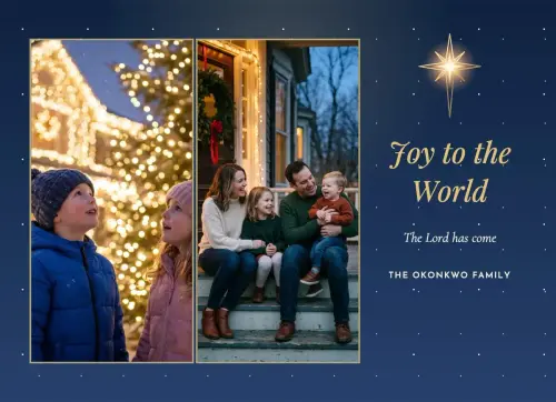 Star of Wonder holiday card