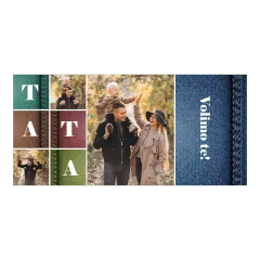 Šalica za tatu s kolažom fotografija i personaliziranim detaljima – uspomena na najljepše obiteljske trenutke koji ga prate svaki dan.