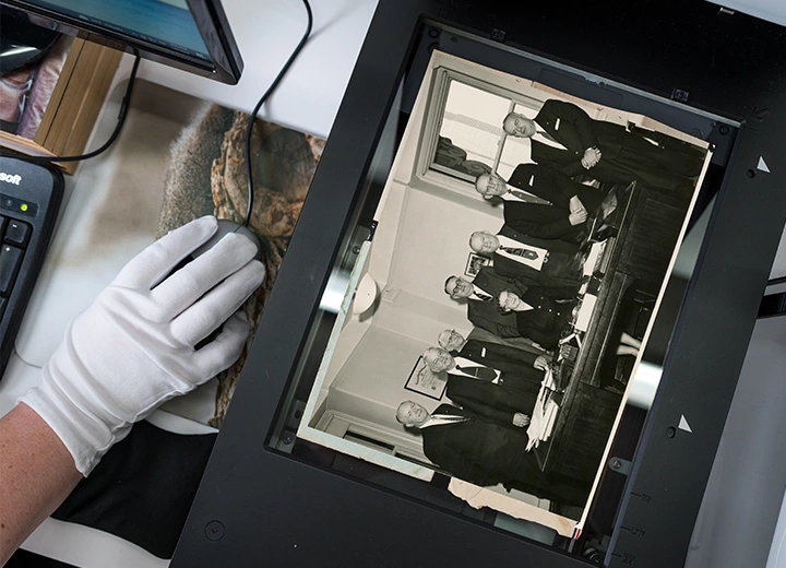 High-resolution scanning of photo prints at The Camera Shop