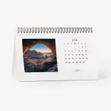 Photo desk calendar stand