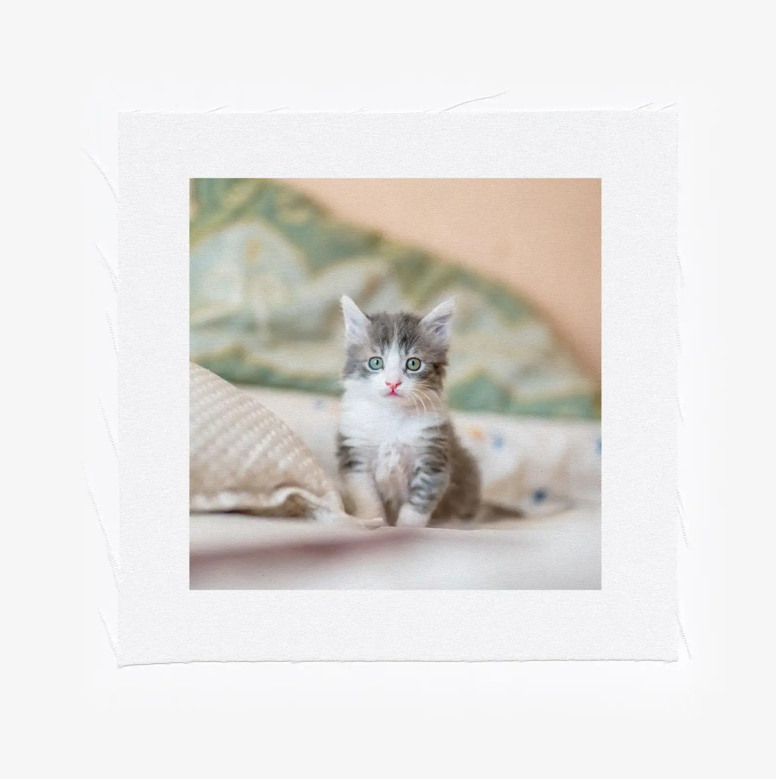 Custom photo quilt square 12x12