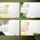 Elegantni personalizirani stolni kalendar sa slikama – moderan dizajn, mogućnost dodavanja vlastitih fotografija i tekstova, Puna.hr