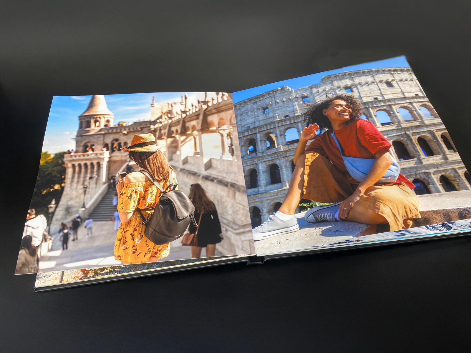 Hardcover Layflat Photo Books Open