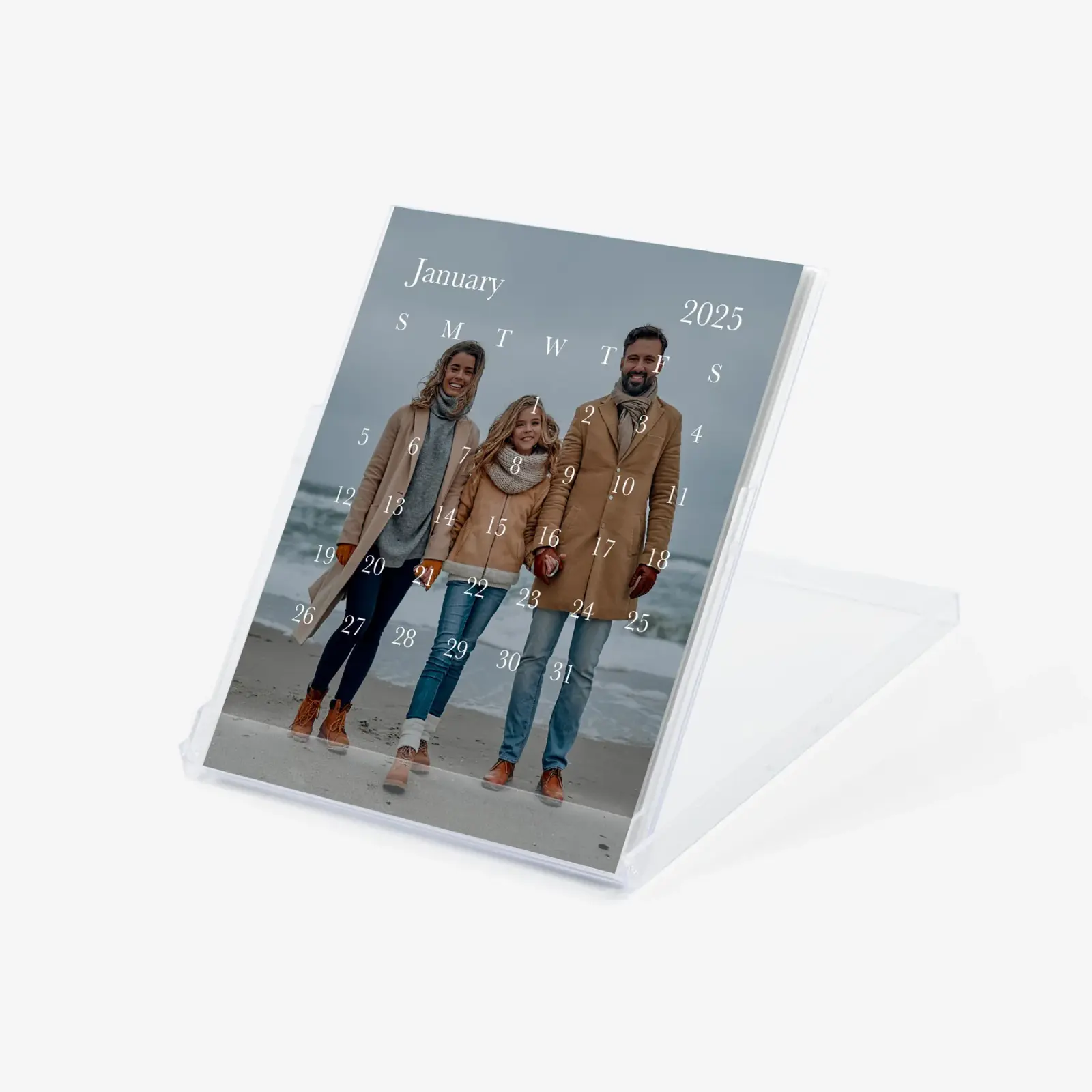 Photo desk calendar