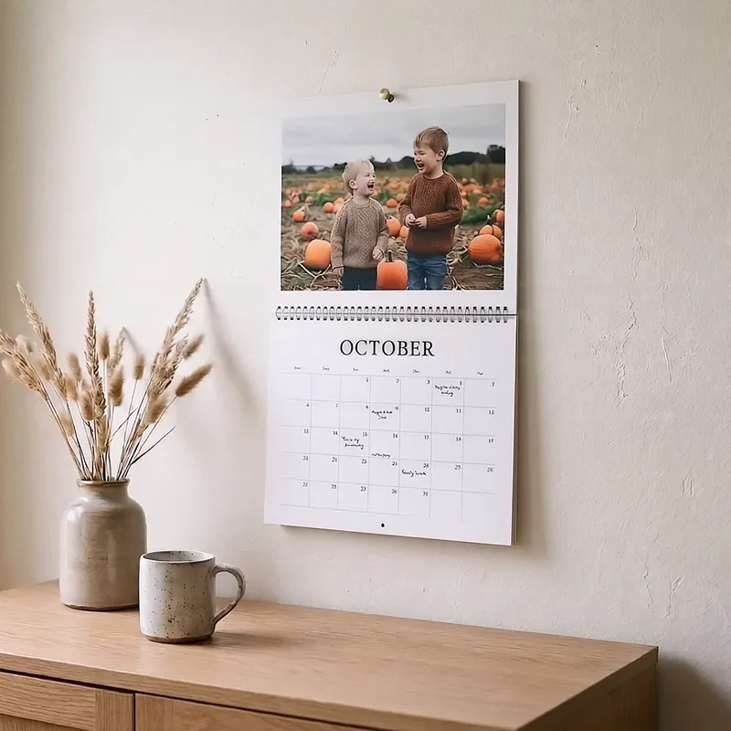 Make your own photo calendar in Calendar Studio