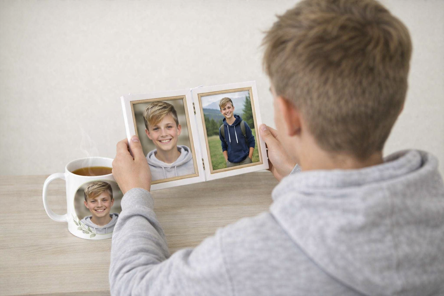 Poklon paket šalica i okvir