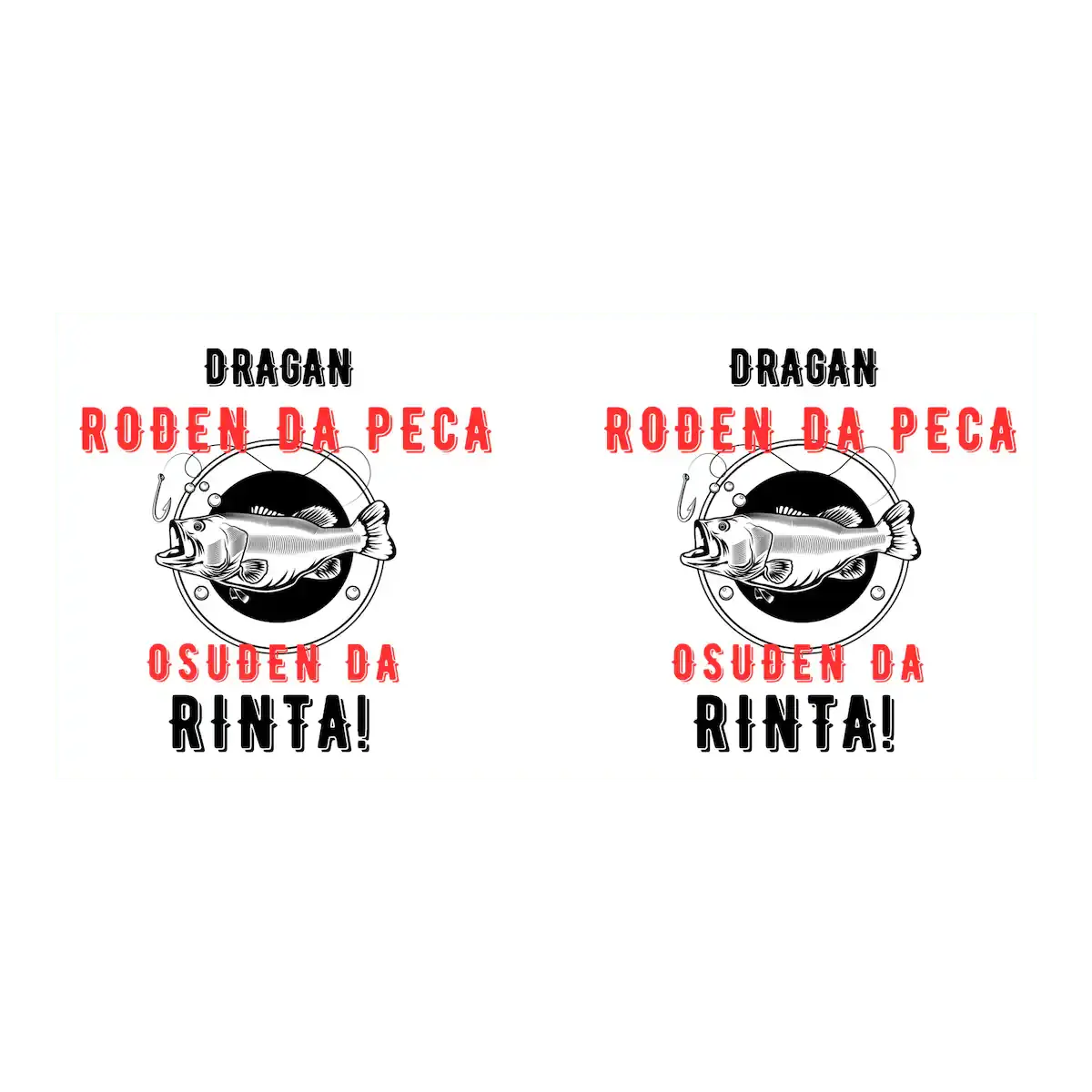 Savršen poklon za svakog ribiča – malo humora, malo istine i ime po želji.