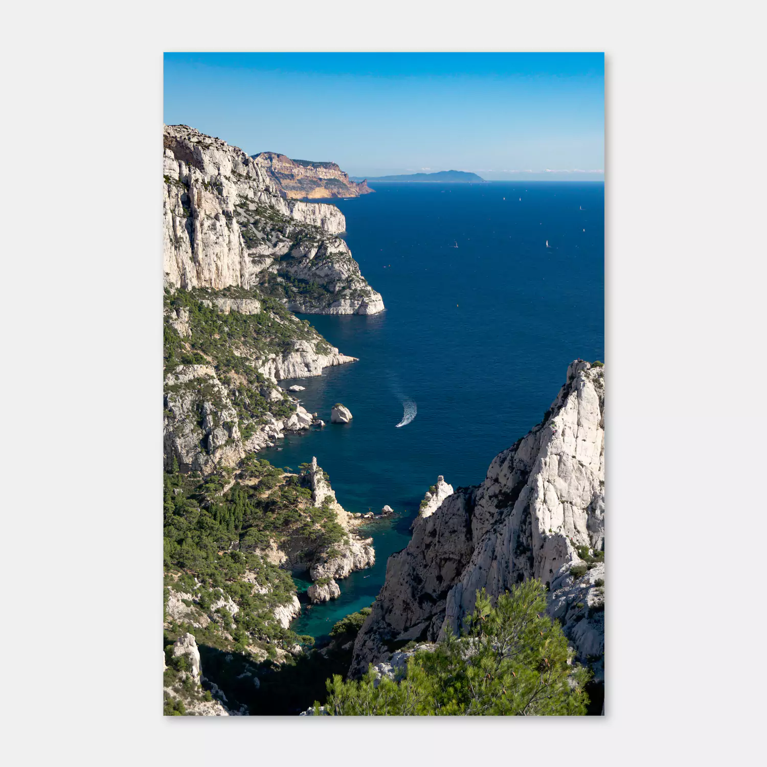 photo sur aluminium grand format 60x90 cm vertical