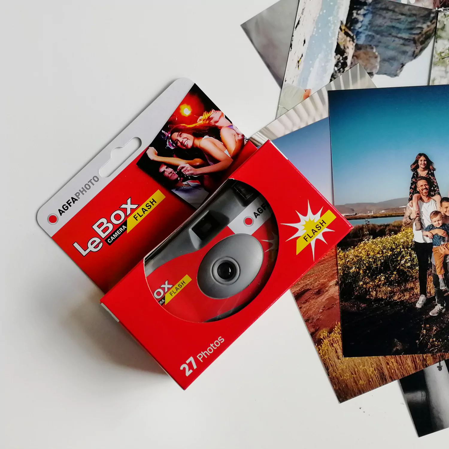 Appareil photo jetable Agfa Color Le Box de 27 poses avec Flash