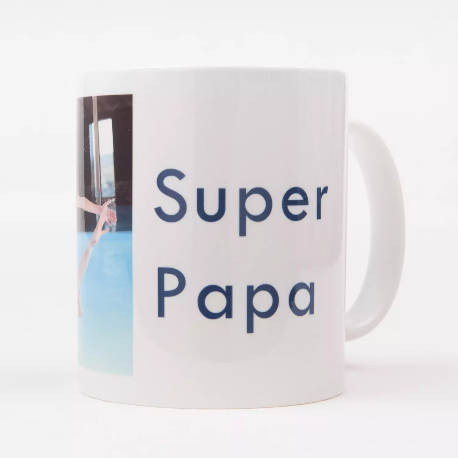 mug photo super papa pour la fête des pères