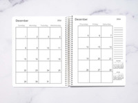 Green monthly planner