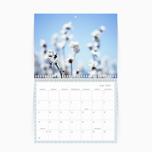 Custom Calendar Winter Image