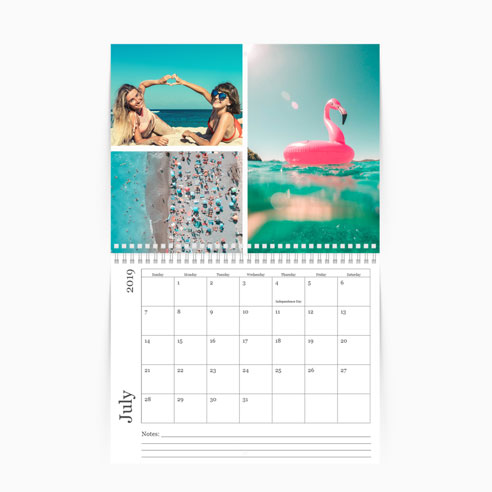July Calendar Notes
