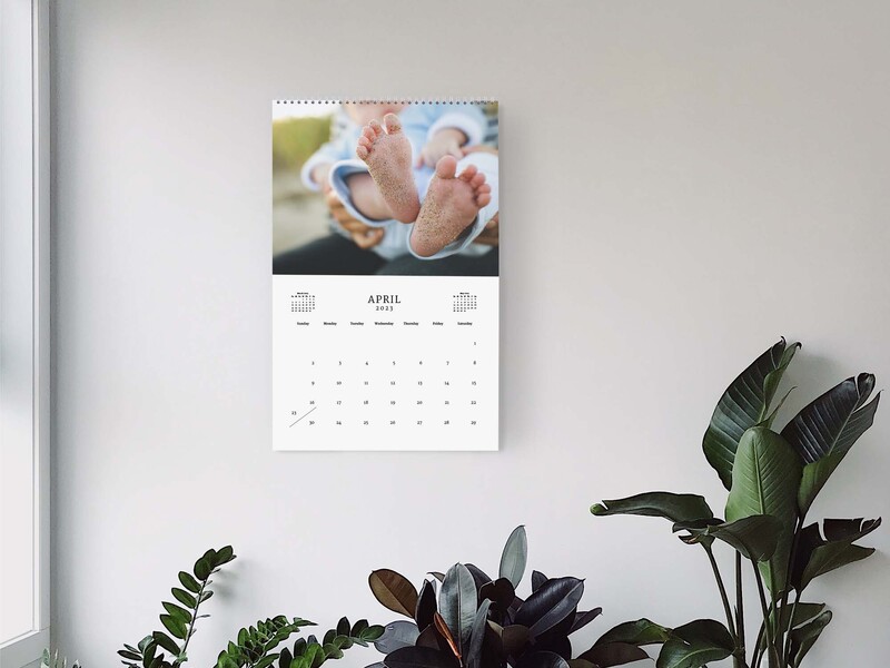 Baby Feet Calendar Image