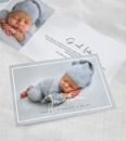 Geburtskarte Frame Klappkarte DIN A6 quer