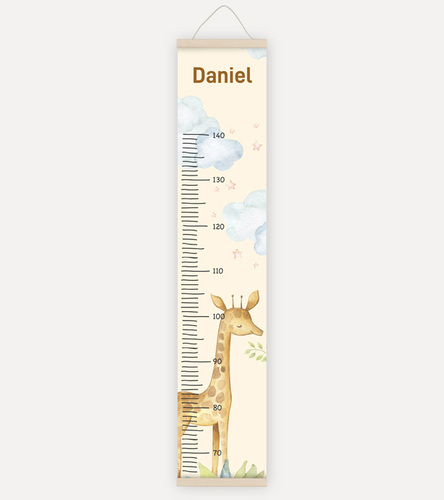 Messlatte Messlatte Giraffe für Kinder