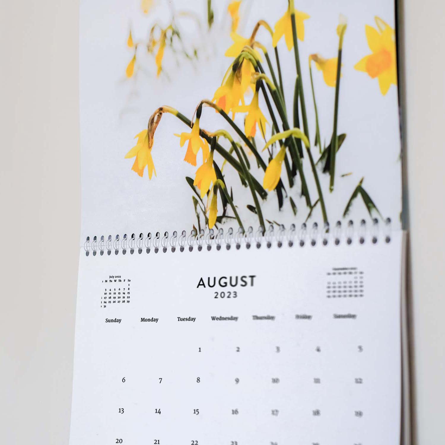 Flower Calendar Image