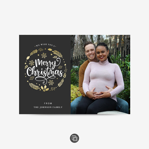 Holiday Maternity Selfie 0387